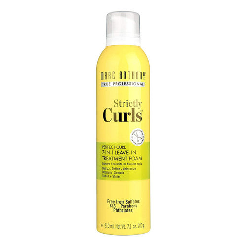 Marc Anthony Strictly Curls 7-In-1 Leave-In Treatment Foam, 7.1 oz